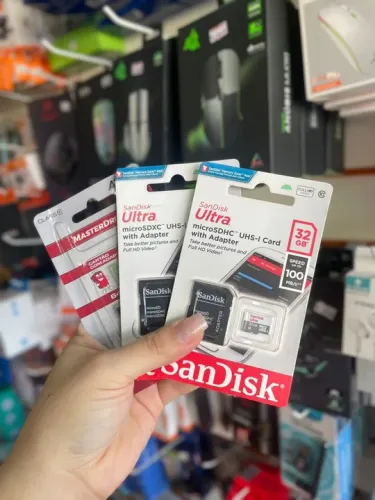 Cartão de Memória Sandisk Ultra 32GB microSDXC UHS-I