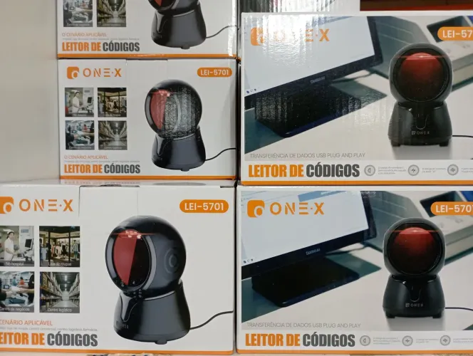 Leitor de Código de Barras com Fio Scanner