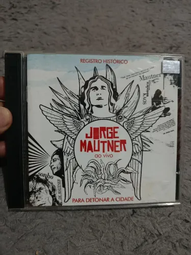 CD duplo Jorge Mautner Ao vivo para detonar a cidade (Discobertas)