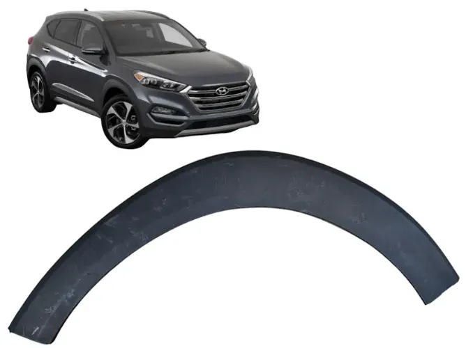 Alargador Paralama New Tucson 18 19 20 21 Diant Esquerdo 