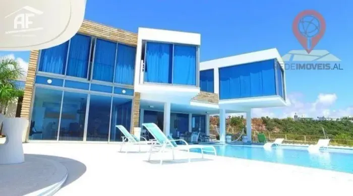 Casa com 5 dormitórios à venda, 800 m² por R$ 5.000.000,00 - Jacarecica - Maceió/AL