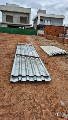 Telhas Metálicas para tapumes 