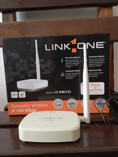 Roteador Wireless Link One L1-RW131 N 150 Mbps