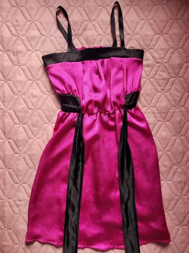 Vestido Rosa Infantil Café com Pimenta