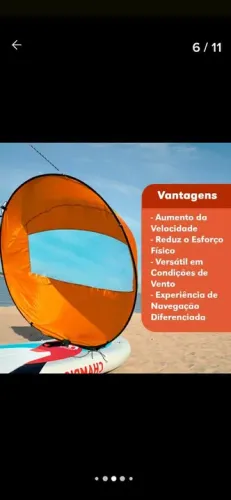 Vela pra caiaque e stand up