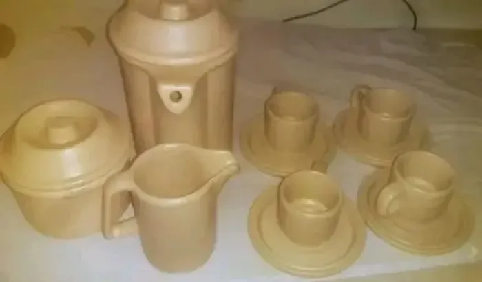 Conjunto de Café e Chá Antigo de 1986