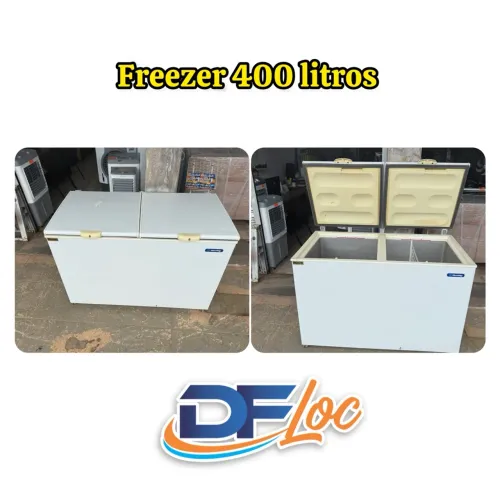 Freezer Horizontal 400 Litros Dupla Porta usado