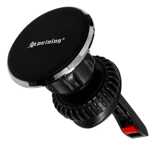 Suporte Magnético Para Carro Ajustável 360° Não Desliza na Saida de Ar