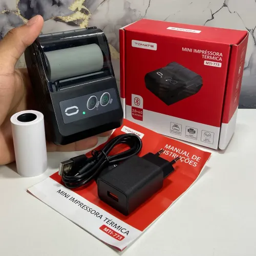 Impressora Portátil Térmica Tomate MTI-773 58mm Largura de Impressão
