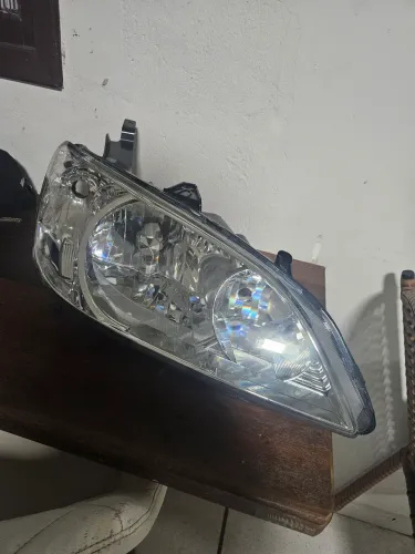 Par de farol honda civic g7 2004 a 2006