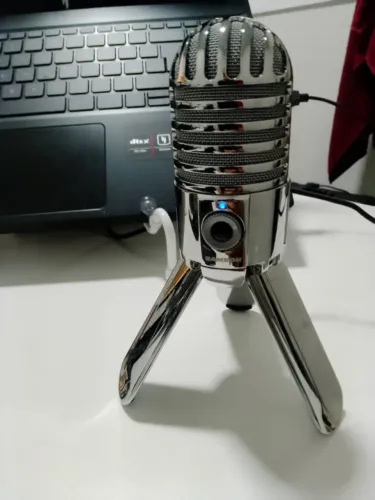 Microfone Condensador Samson Meteor Mic USB - Qualidade de Estúdio (Na Caixa)