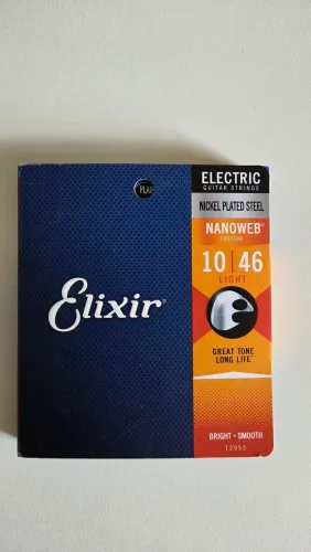 Cordas Elixir Novas 0.10 Guitarra