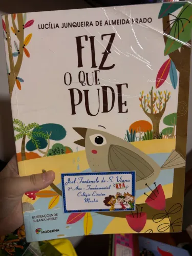 Livro infantil: fiz o que pude