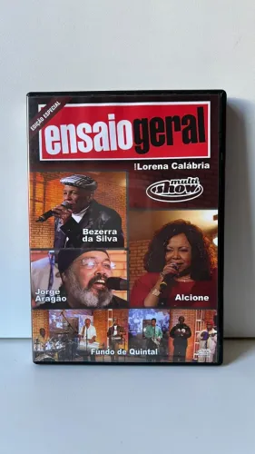 DVD - Multishow - Ensaio Geral Com Lorena Calábria: Edição Especial