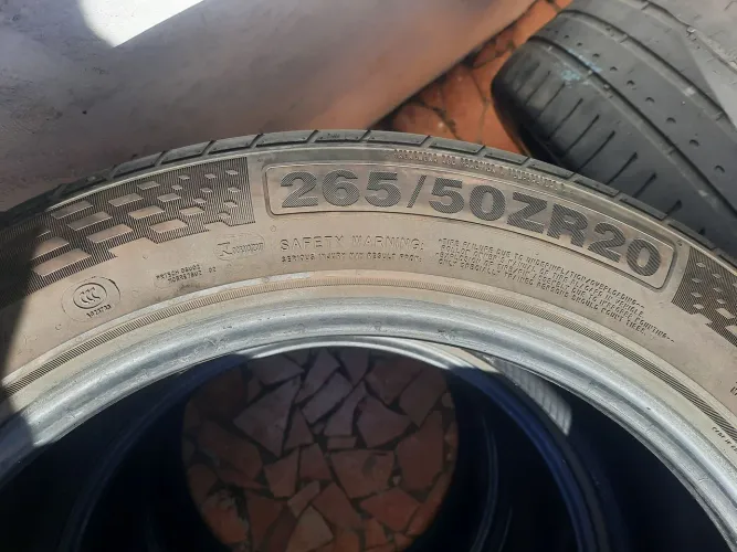 4 Pneus 265/50/R20