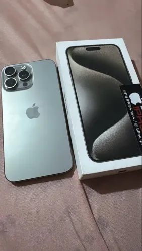 IPHONE 15 PRO MAX 256 GIGAS TITÂNIO 