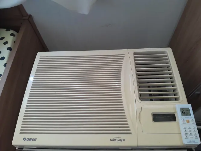 Ar-condicionado Janela Gree 10mil Btus c/controle muito silencioso.