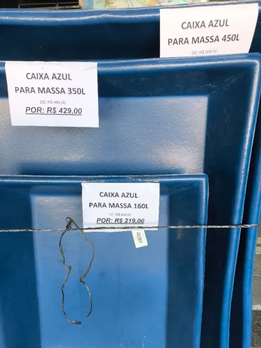 Caixa pra Massa a Partir de R$219,00