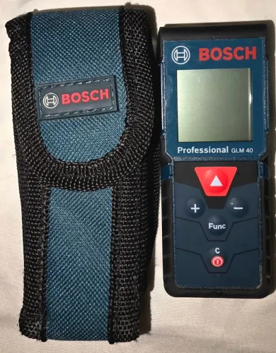 Trena laser bosch glm 40