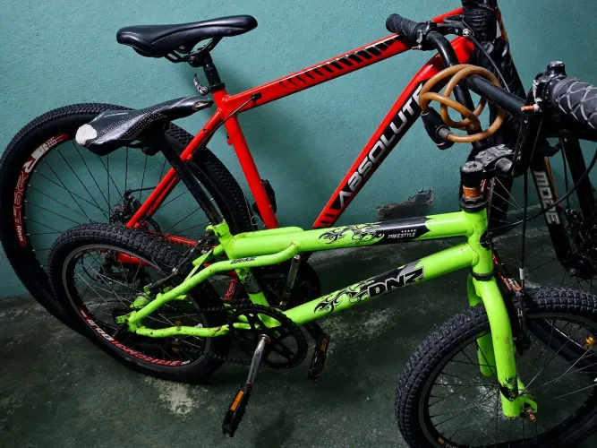 Vendo bicicleta por r$300 a (verde)