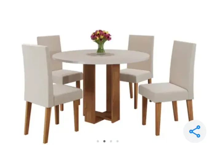 Mesa 4 cadeiras