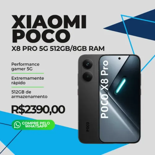 Celular Xiaomi Pocophone X8 Pro 512GB - 8GB RAM