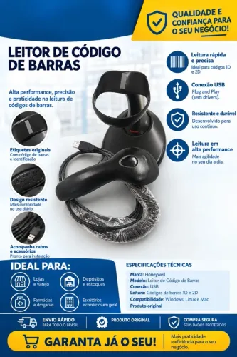 Leitor código barra