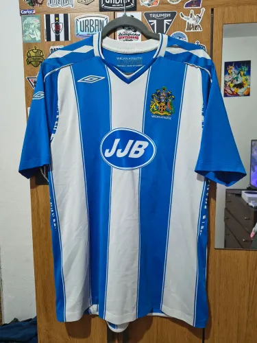 Camisa Wigan 06/08 (escudo antigo)