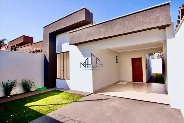 Casa 3 Quartos - Industrial Santo Antônio - Aparecida de Goiânia-GO