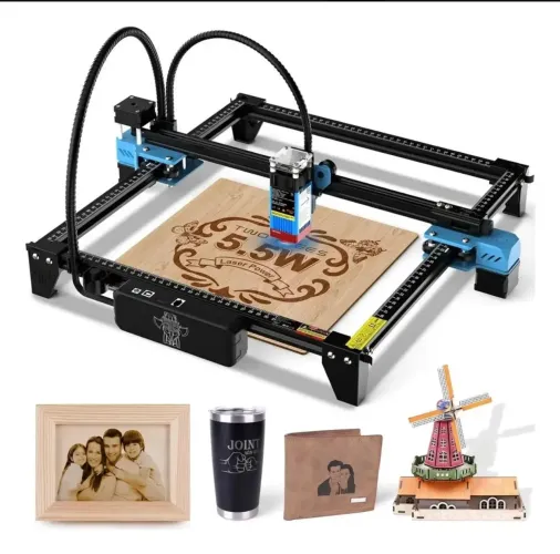 Máquina De Gravação A Laser Twotrees Tts-55 Pro