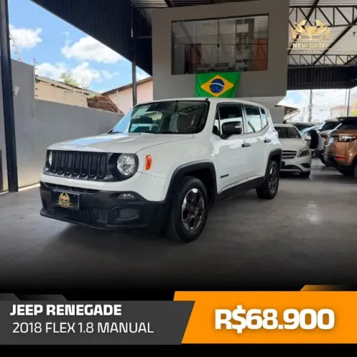 Jeep Renegade 1.8 4X2 Flex 16V Mec. 2018