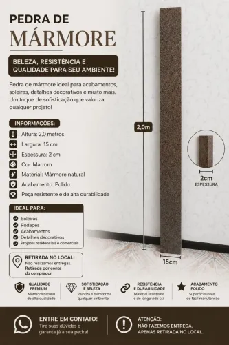 Vendo pedra de mármore
