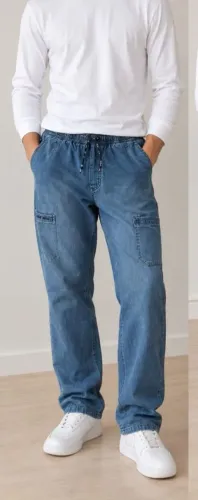 Calça jeans masculino juvenil tamanho 14