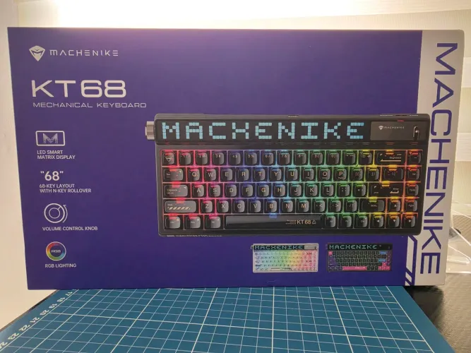Teclado Machenike KT68 Pro - Black Super Novo 2 semanas de uso !