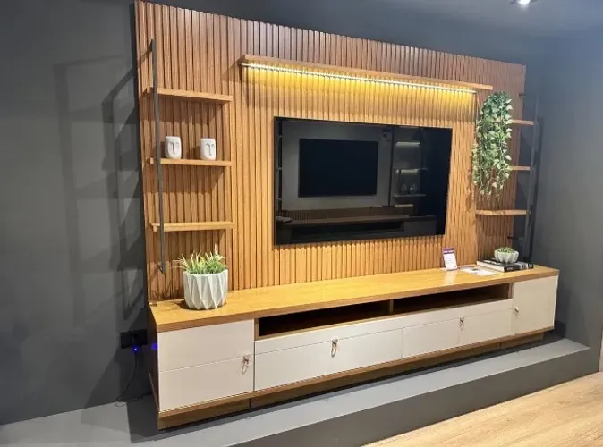 Conjunto Sala Doppio 268 Nature e Off White