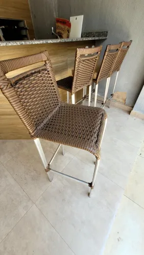 Kit 4 banquetas de fita