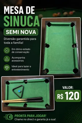 Mesa de sinuca