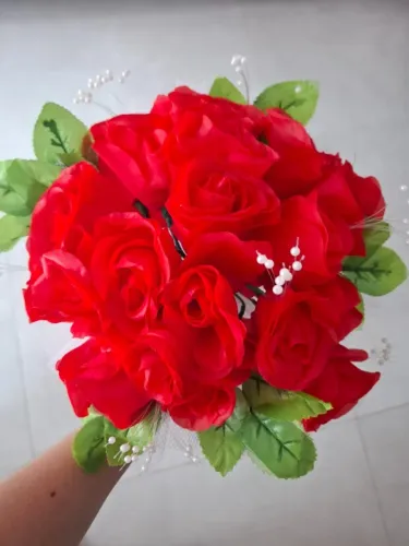 Buquê rosas vermelhas para casamento 