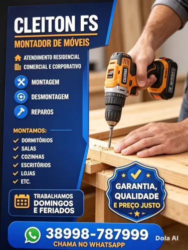 Montagem e desmontagem de moveis