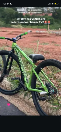 MTB Custom Verde Neon Aro 29 - Troca iPhone 12 Pro ou Superior - R$ 1.700