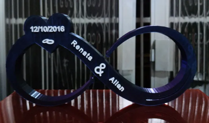 Enfeite em impressão 3D personalizado