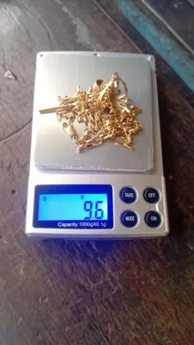 Ouro 18 k 9.6 