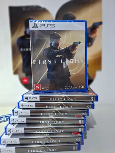 007 First Light - PS5 - Novo - enviamos