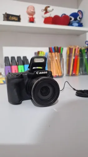 Câmera PowerShot SX400IS em ótimo estado, bateria nova original Canon