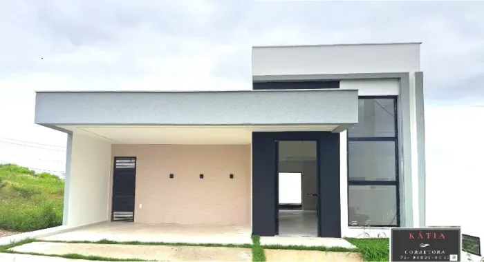 Condomínio Fechado J. Girassóis -No Jardim dos Girasol, Próximo do Feira 6 - Casa a venda