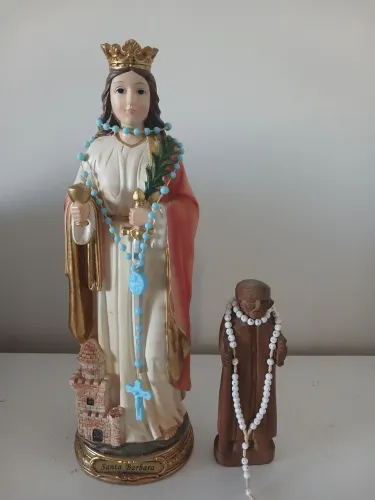 Santa Bárbara e Padre Cícero