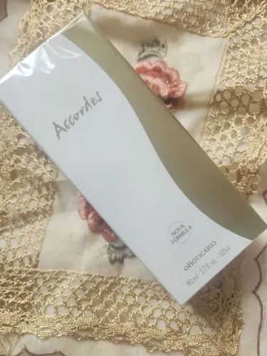Perfume Accordes oBoticário 80 ml caixa lacrada