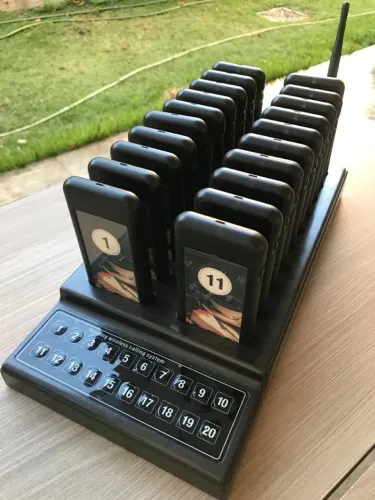 Sistema de Chamadas Sem Fio Queuing Wireless Calling System 20 Pagers