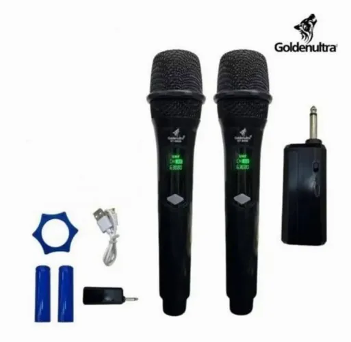 Microfone Sem Fio Profissional Goldenultra