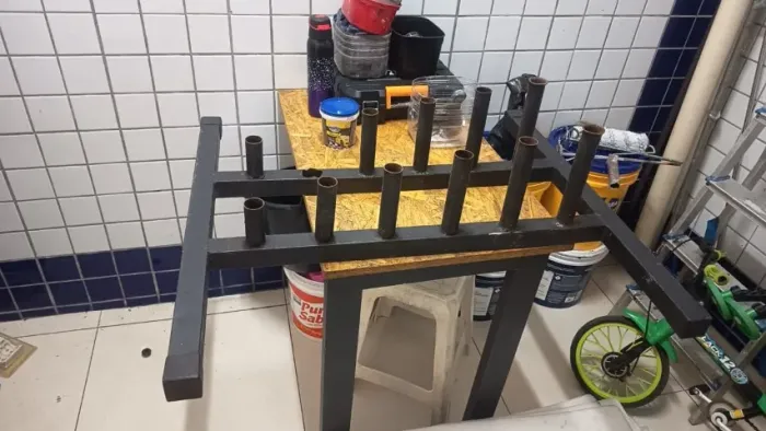 suporte de barras de academia